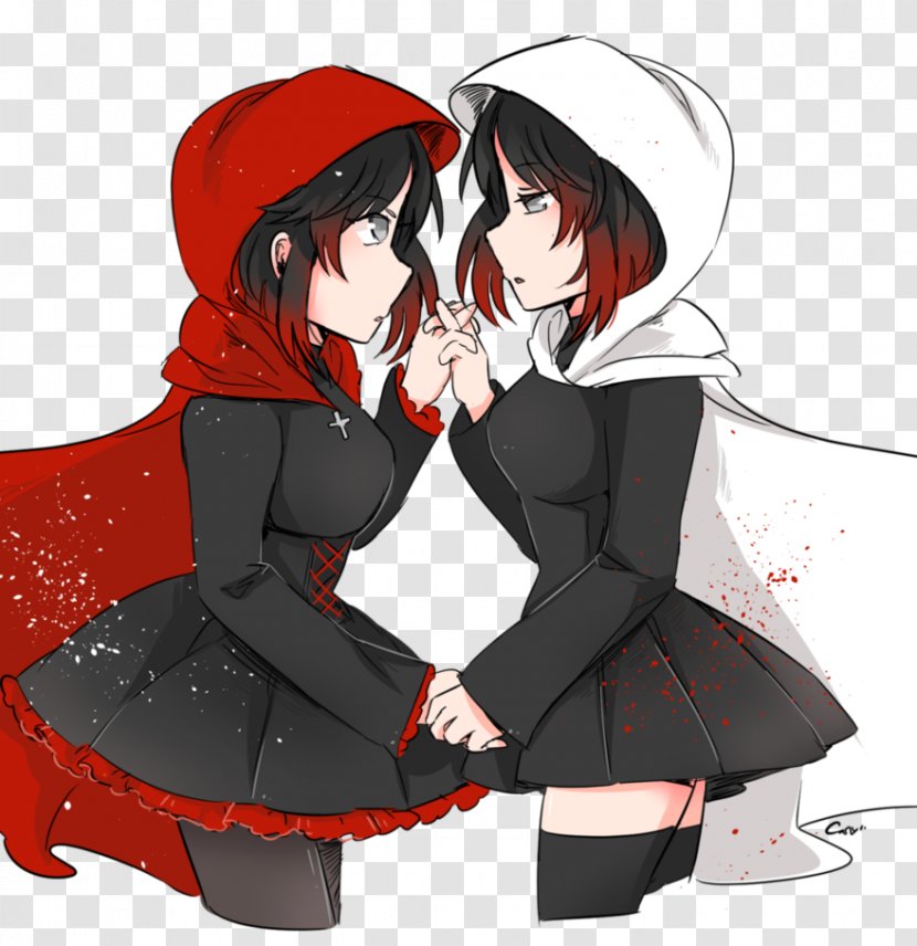 Mother Drawing Daughter RWBY Chapter 1: Ruby Rose | Rooster Teeth - Heart Transparent PNG