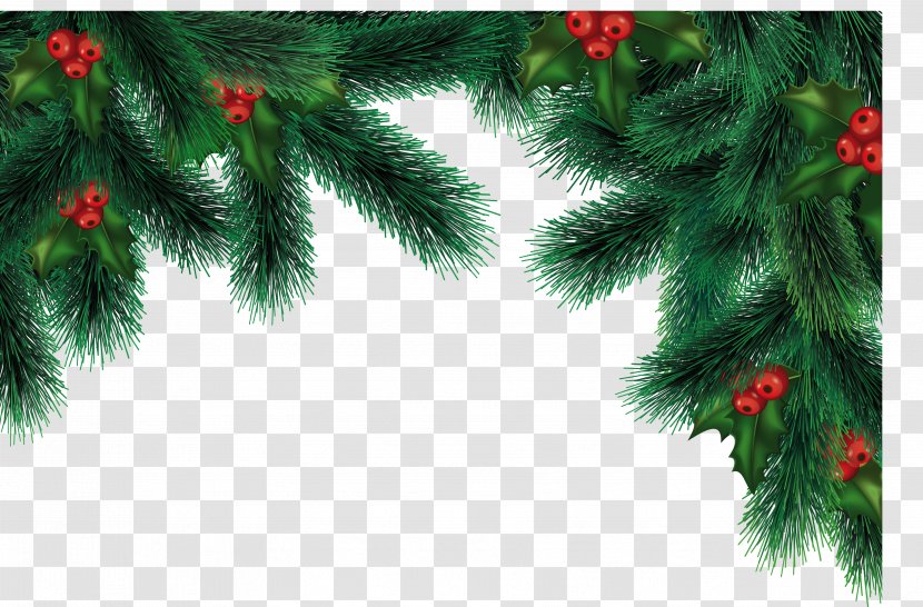Santa Claus Christmas Tree Decoration - Pine Family - Creative Transparent PNG