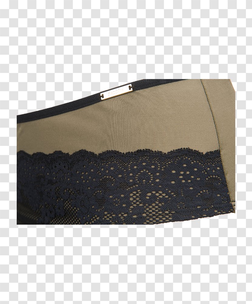 Rectangle Brown Handbag - Lace Material Transparent PNG