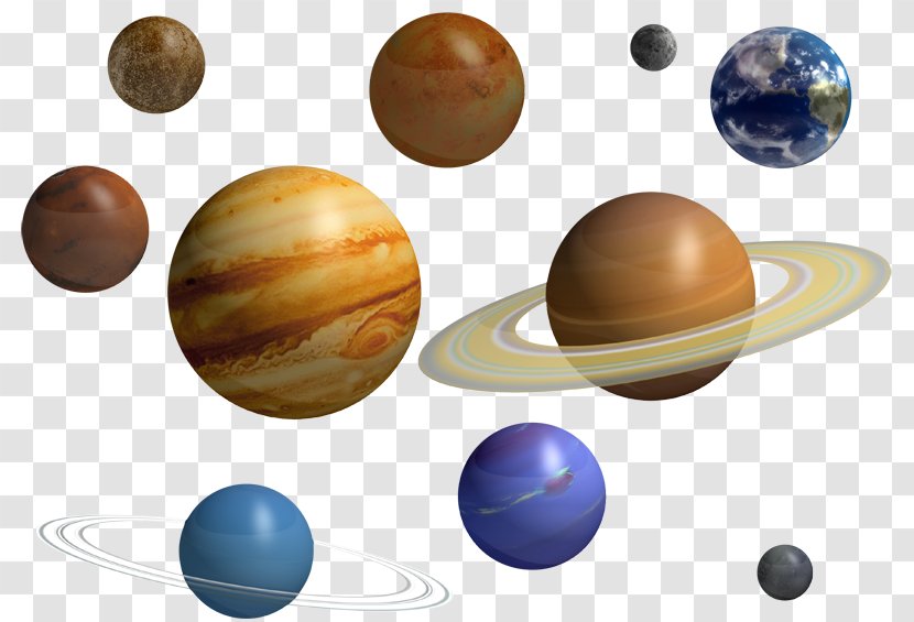 The Nine Planets Solar System Saturn Clip Art - Sphere Transparent PNG