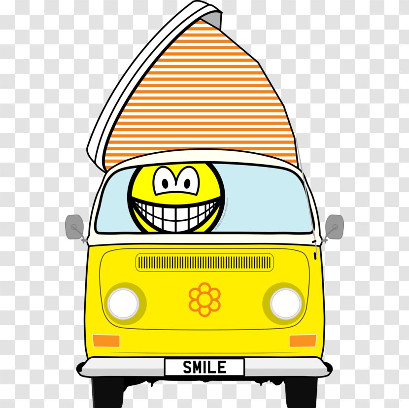 Smiley Emoticon Campervan Emoji Clip Art - Vehicle Transparent PNG
