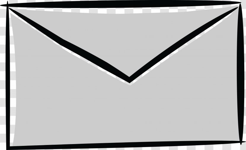 Envelope Clip Art - Black Transparent PNG