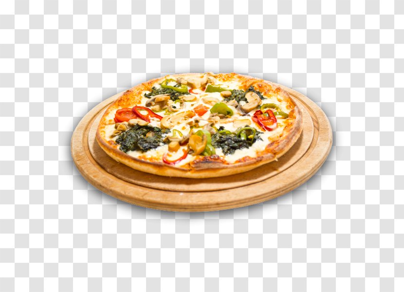 California-style Pizza Sicilian Vegetarian Cuisine Pasta - Flatbread Transparent PNG