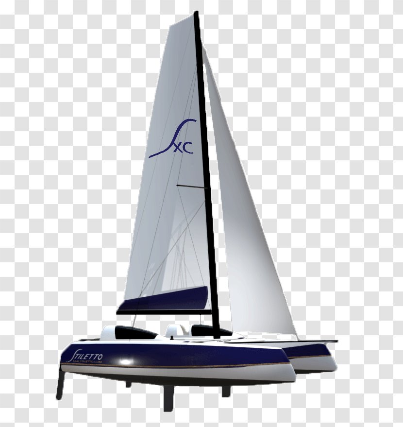 Dinghy Sailing Catamaran Cat-ketch Yawl - Hydrofoil - Trimaran Boat Transparent PNG