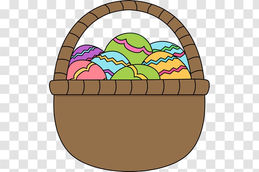 Easter Bunny Basket Clip Art Transparent PNG