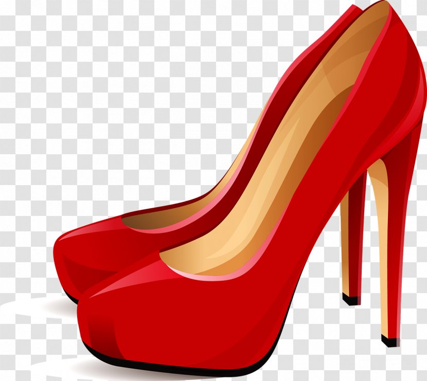 Shoe High-heeled Footwear Computer File - High Heels Transparent PNG