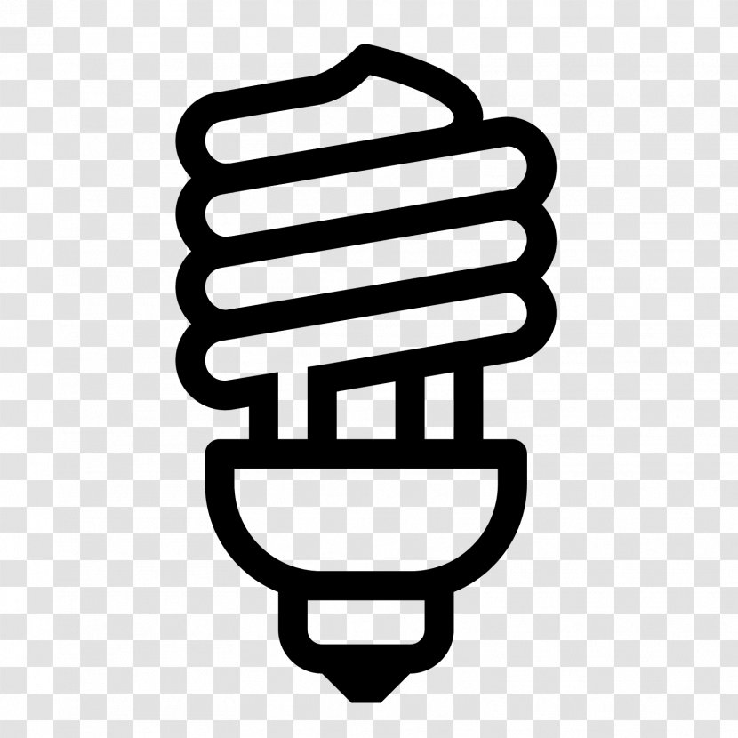 Incandescent Light Bulb - Spiral Transparent PNG
