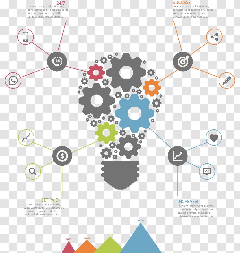 Innovation Management Organization Business Consulting - Rectangle - Vector Painted Light Bulb Transparent PNG