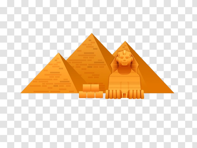 Great Sphinx Of Giza Egyptian Pyramids Ancient Egypt - Pyramid Transparent PNG