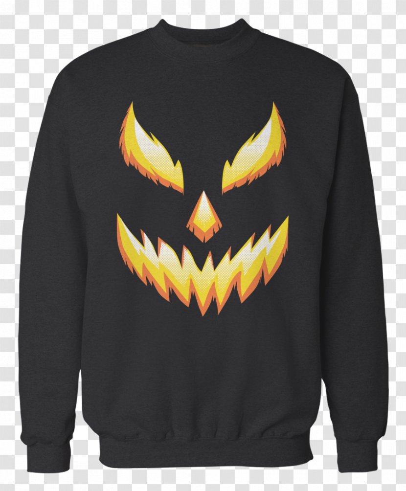 Christmas Jumper Beagle T-shirt Sweater - Gift - Jack O Lantern Face Transparent PNG