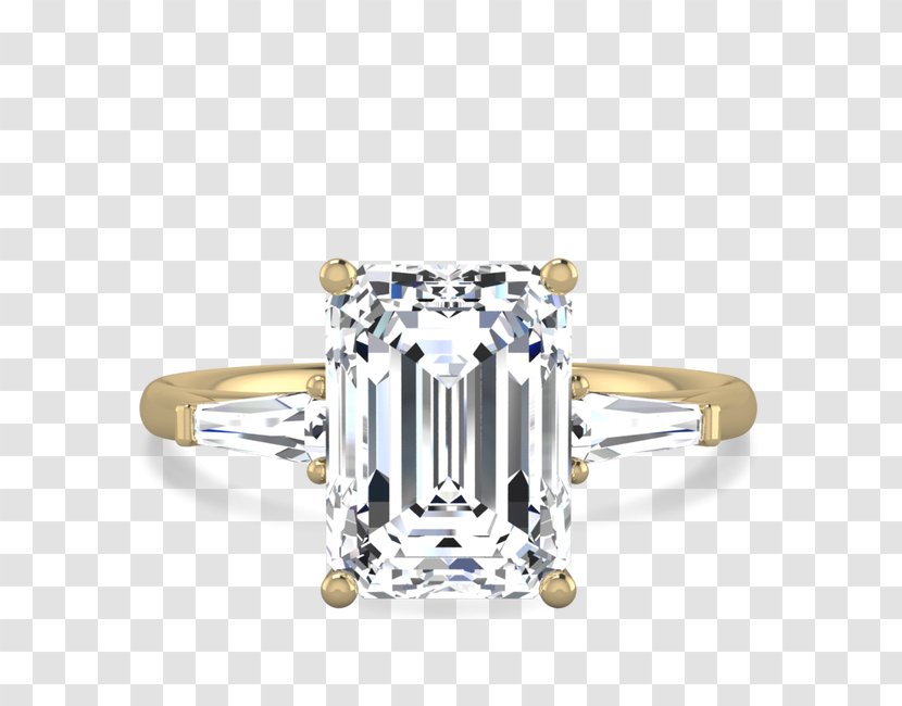 Engagement Ring Cut Brilliant - Gemstone Transparent PNG