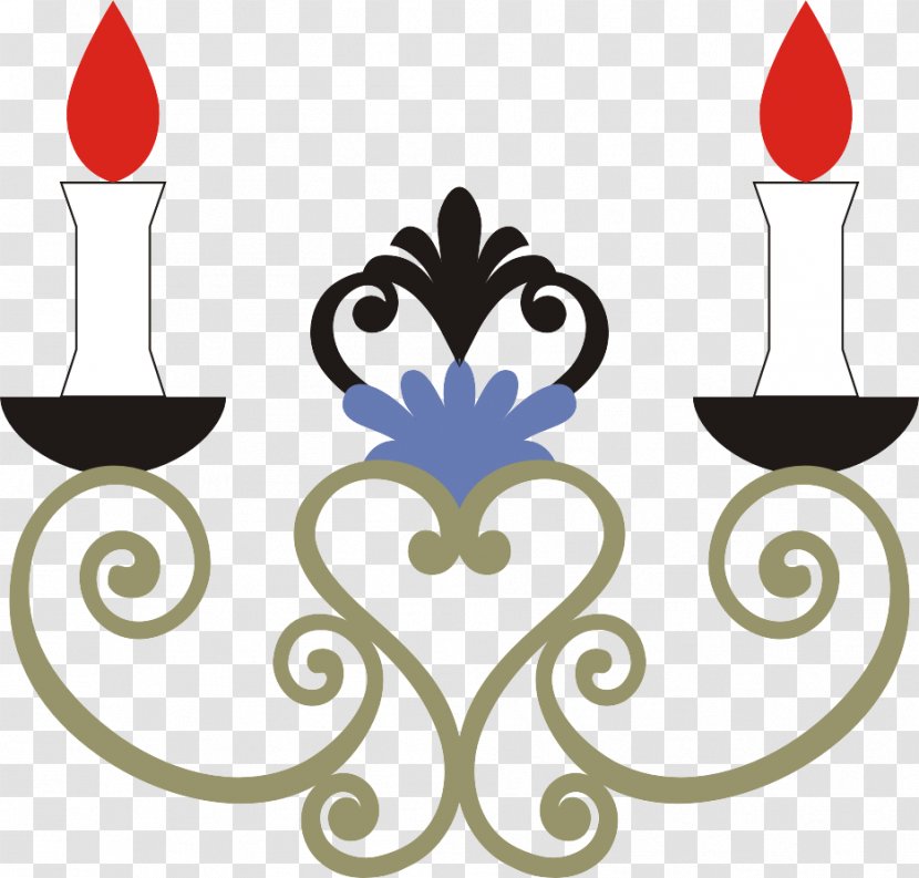 Sticker Candelabra Candlestick EnVinilo - Room - Candle Stand Pictures Transparent PNG