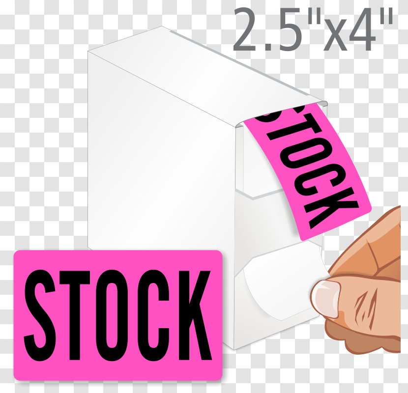 Label Product Design Brand Company - Pink M - Ship Tags Transparent PNG
