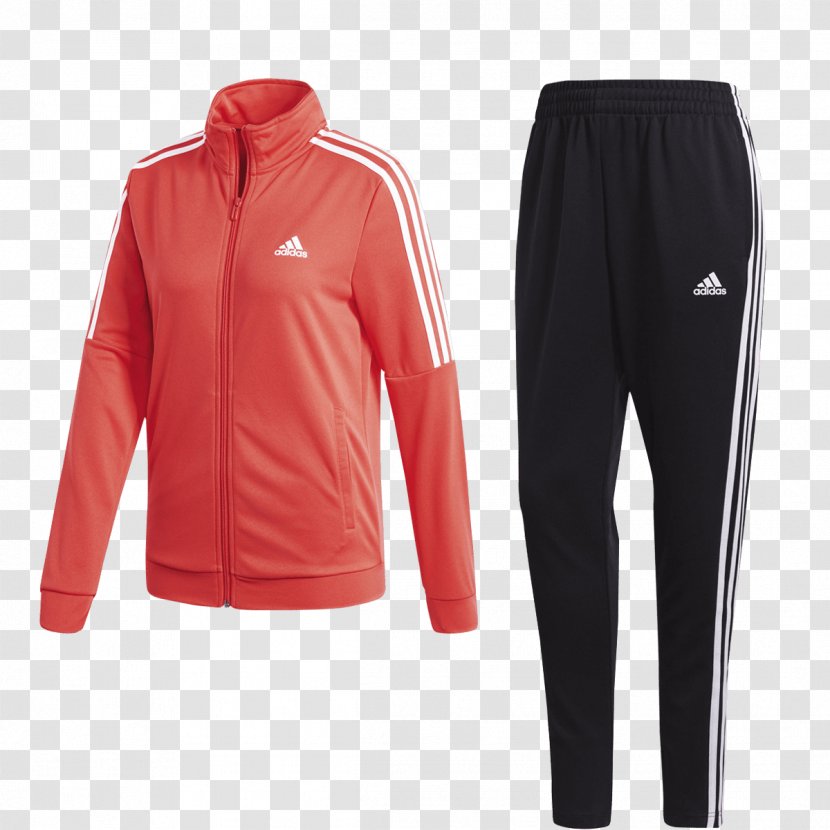 Tracksuit Hoodie Adidas Online Shopping Clothing - Red Transparent PNG