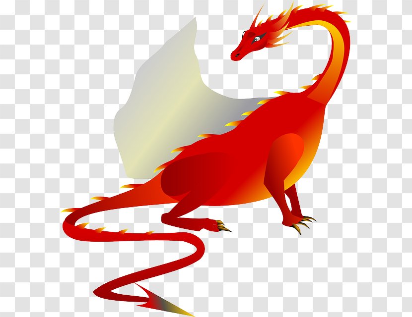 Chinese Dragon Welsh Clip Art - Creature Transparent PNG