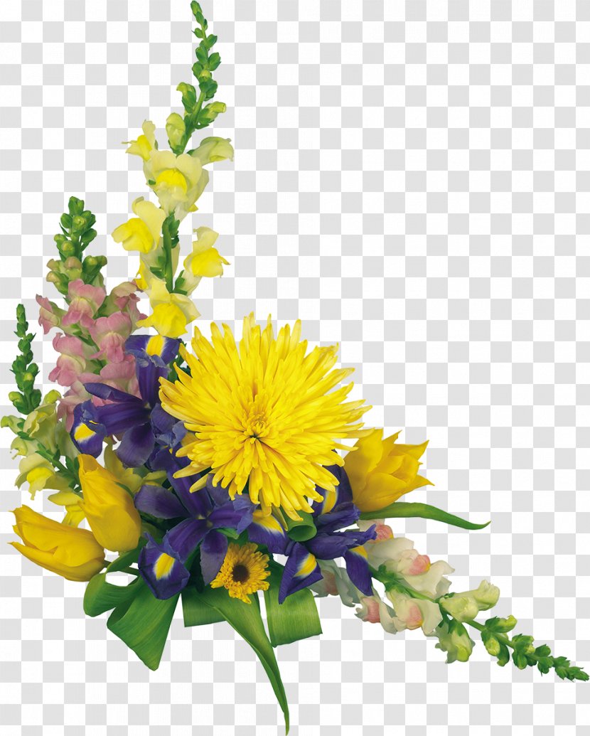 Chrysanthemum Flower Bouquet Light Transparent PNG