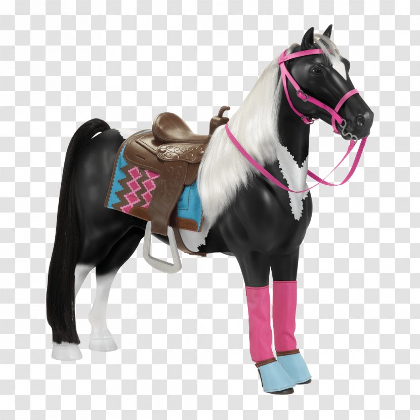 American Paint Horse Pony Morgan Our Generation Red Trailer Equestrian - Halter - Doll Transparent PNG