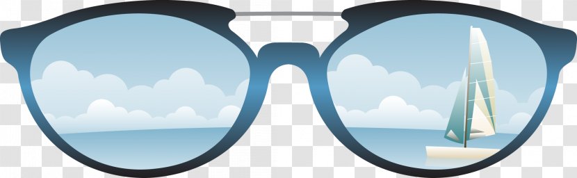 Poster Blue - Goggles - Glasses Sunglasses Transparent PNG