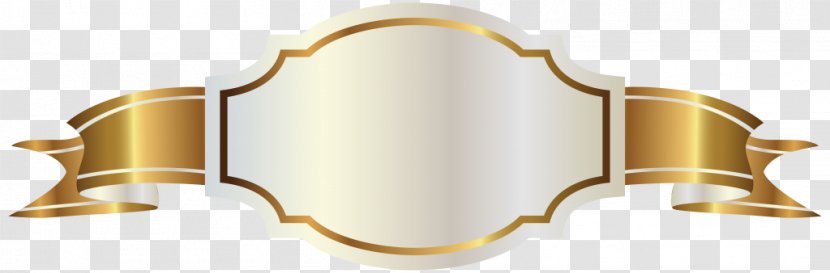 Label Gold Clip Art - Pending Banner Transparent PNG