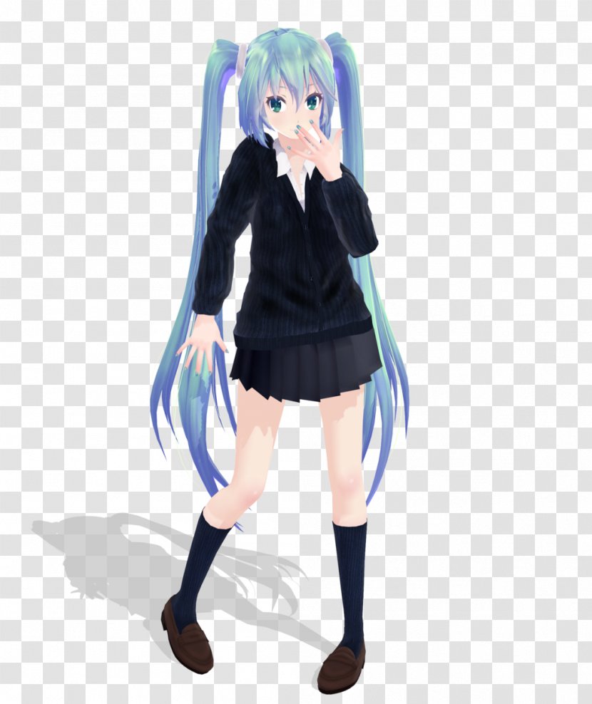 Hatsune Miku MikuMikuDance Megpoid Vocaloid Kagamine Rin/Len - Cartoon Transparent PNG