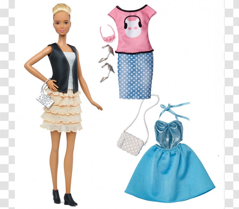Barbie Doll Ruffle Toy Fashion - Tree Transparent PNG