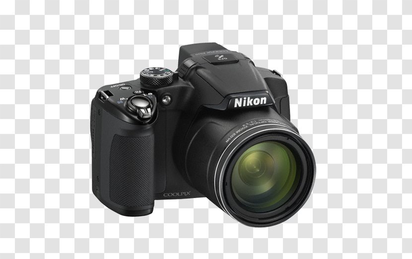 Nikon Coolpix P510 16.1 MP Digital Camera - Optical - 1080pBlack Compact Camera1080pBlack Zoom Lens Point-and-shoot CameraCamera Transparent PNG
