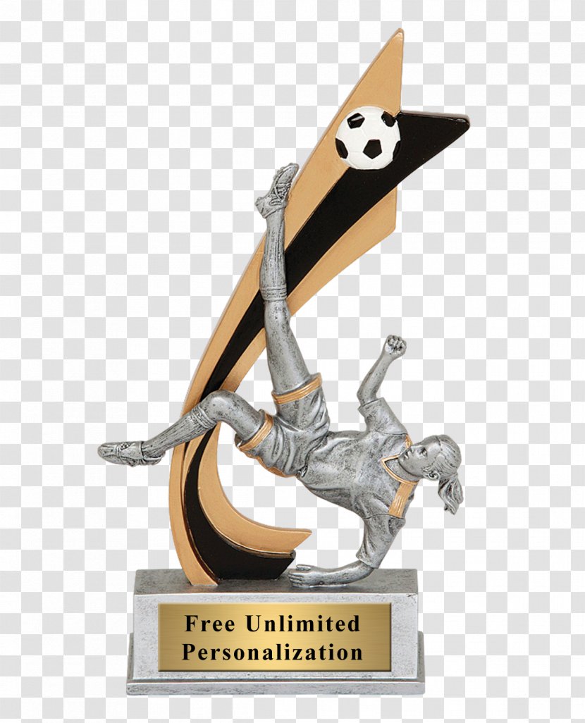 Trophy Award Football Sport Medal - Figurine Transparent PNG