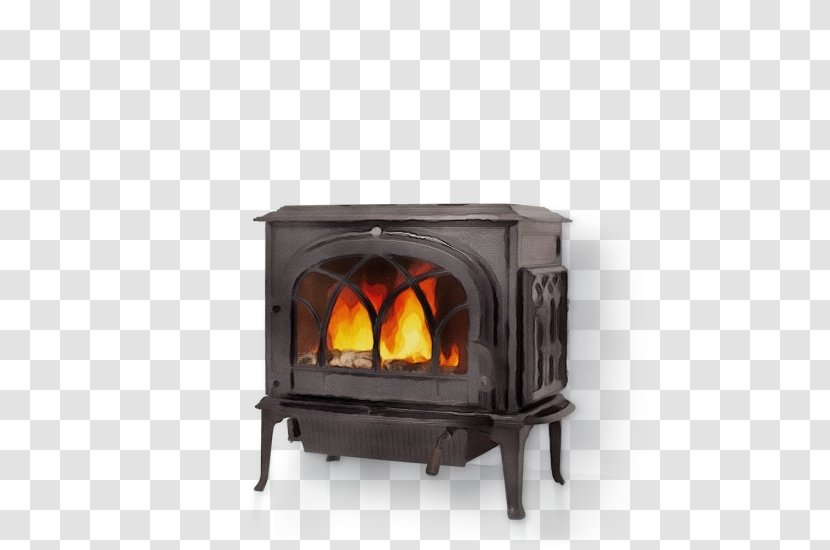 Heat Hearth Flame Wood-burning Stove Fireplace - Wet Ink - Arch Metal Transparent PNG