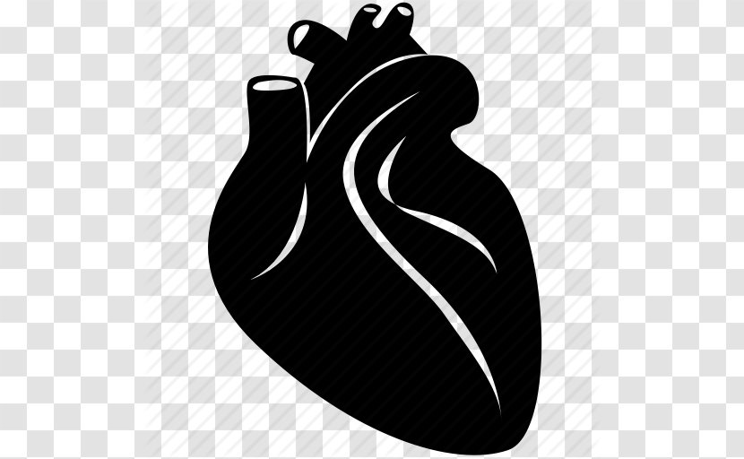 Heart Medicine Health Care Cardiology - Silhouette - Heart, Icon Transparent PNG