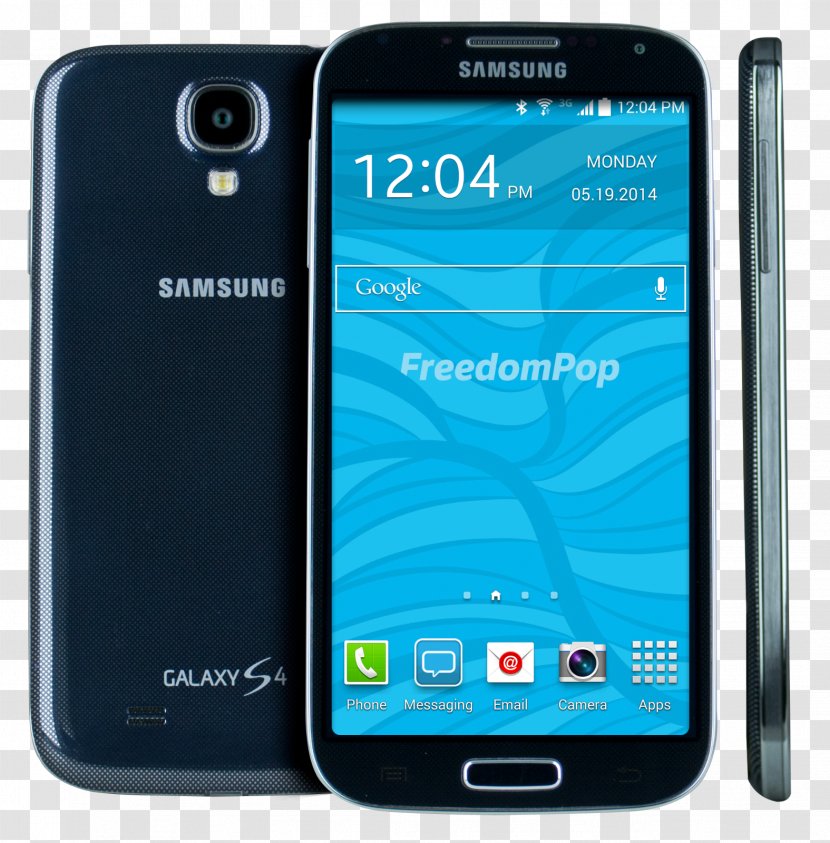 Samsung Galaxy S4 - Multimedia - Black FreedomPop Smartphone LTE Freedomphone Galaxys4 Cpo WhtSmartphone Transparent PNG