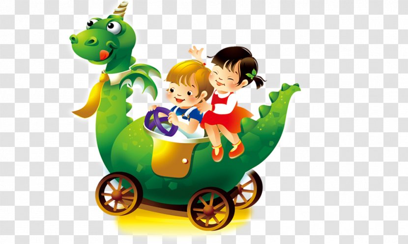 Rainbows End Amusement Park Child Roller Coaster - Poster - Dinosaur Cart Transparent PNG