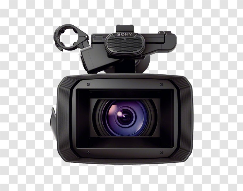 Sony Handycam FDR-AX1 4K Resolution Video Cameras - Display - Camera Transparent PNG