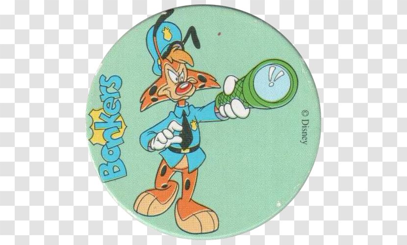 Bonkers D. Bobcat Animated Cartoon Film Popeye Milk Caps - Athena Disney Transparent PNG