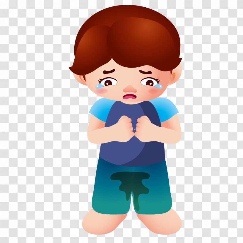 Boy Cartoon Clip Art - Silhouette - Sad Transparent PNG