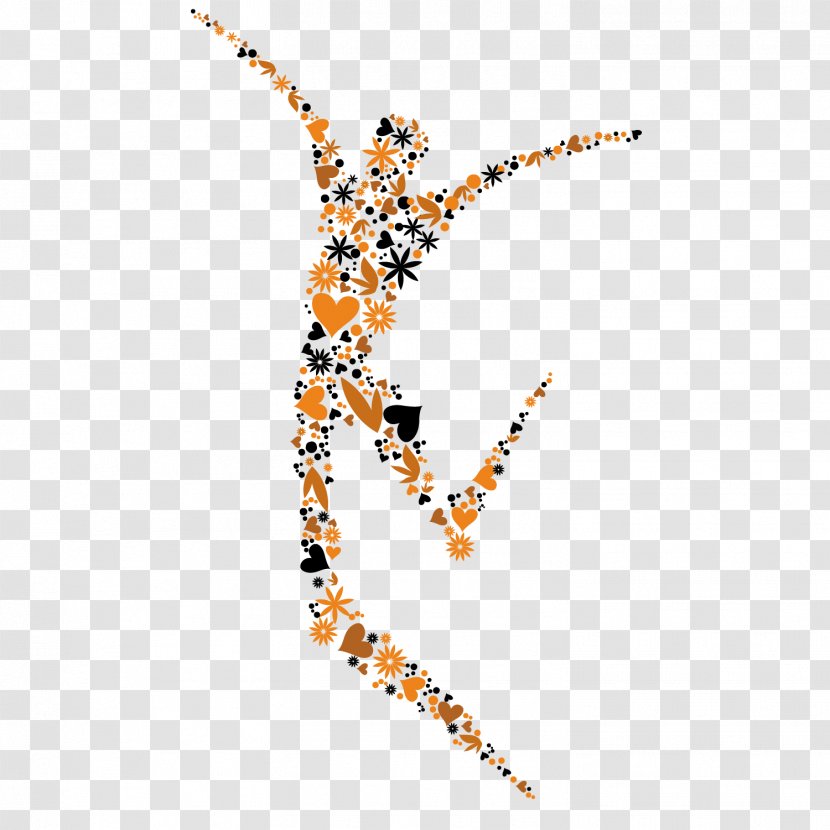 Pattern Gymnastics Male - Silhouette - Point Transparent PNG