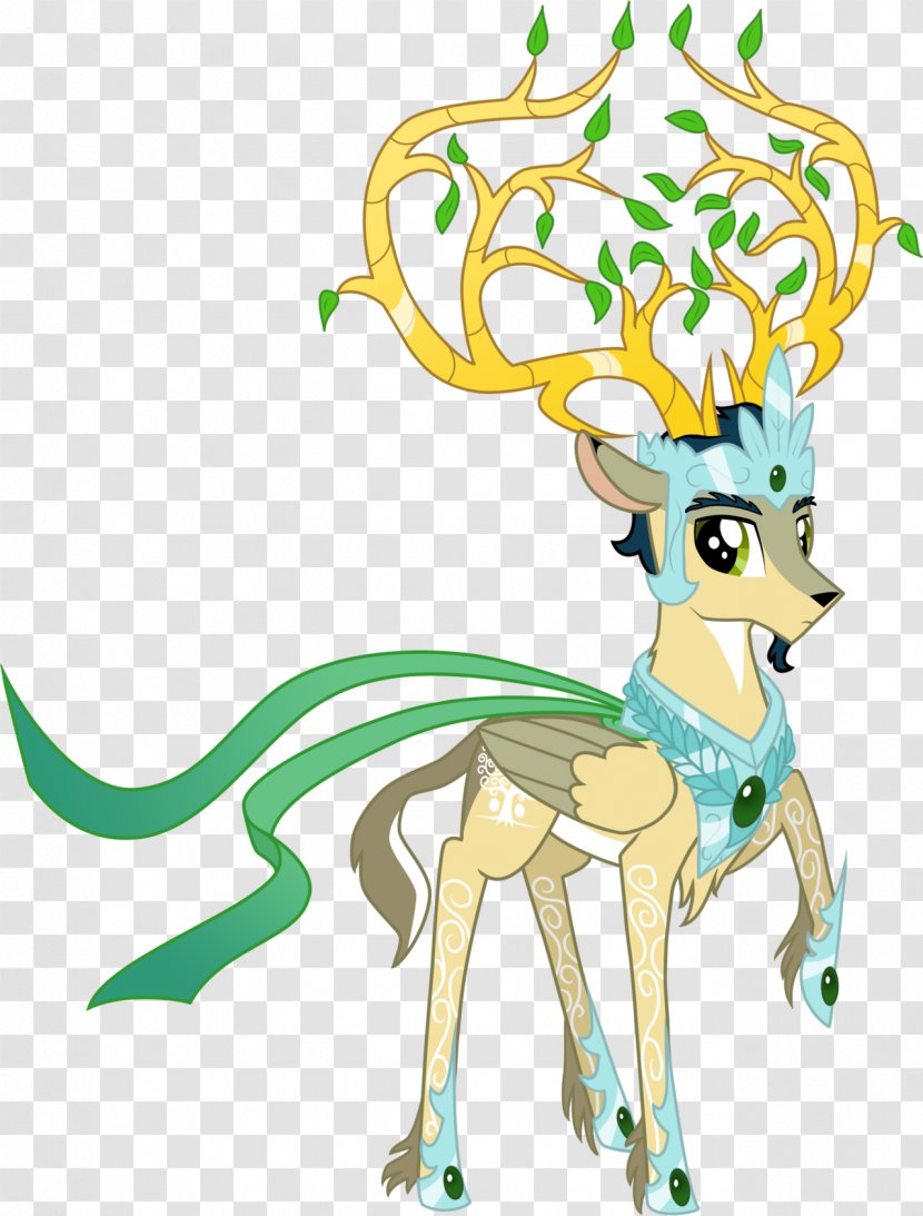 Reindeer Art Pony - Mythical Creature - Deer Transparent PNG