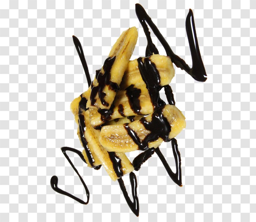 Fruit Food Insect Banana Dessert - Milk Splash Transparent PNG