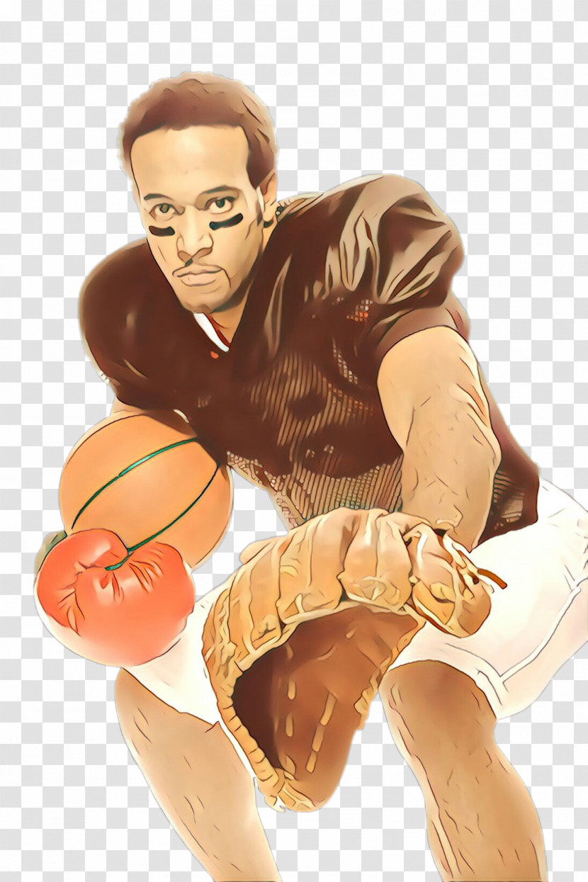 Basketball Player Muscle Sitting Basketball Transparent PNG