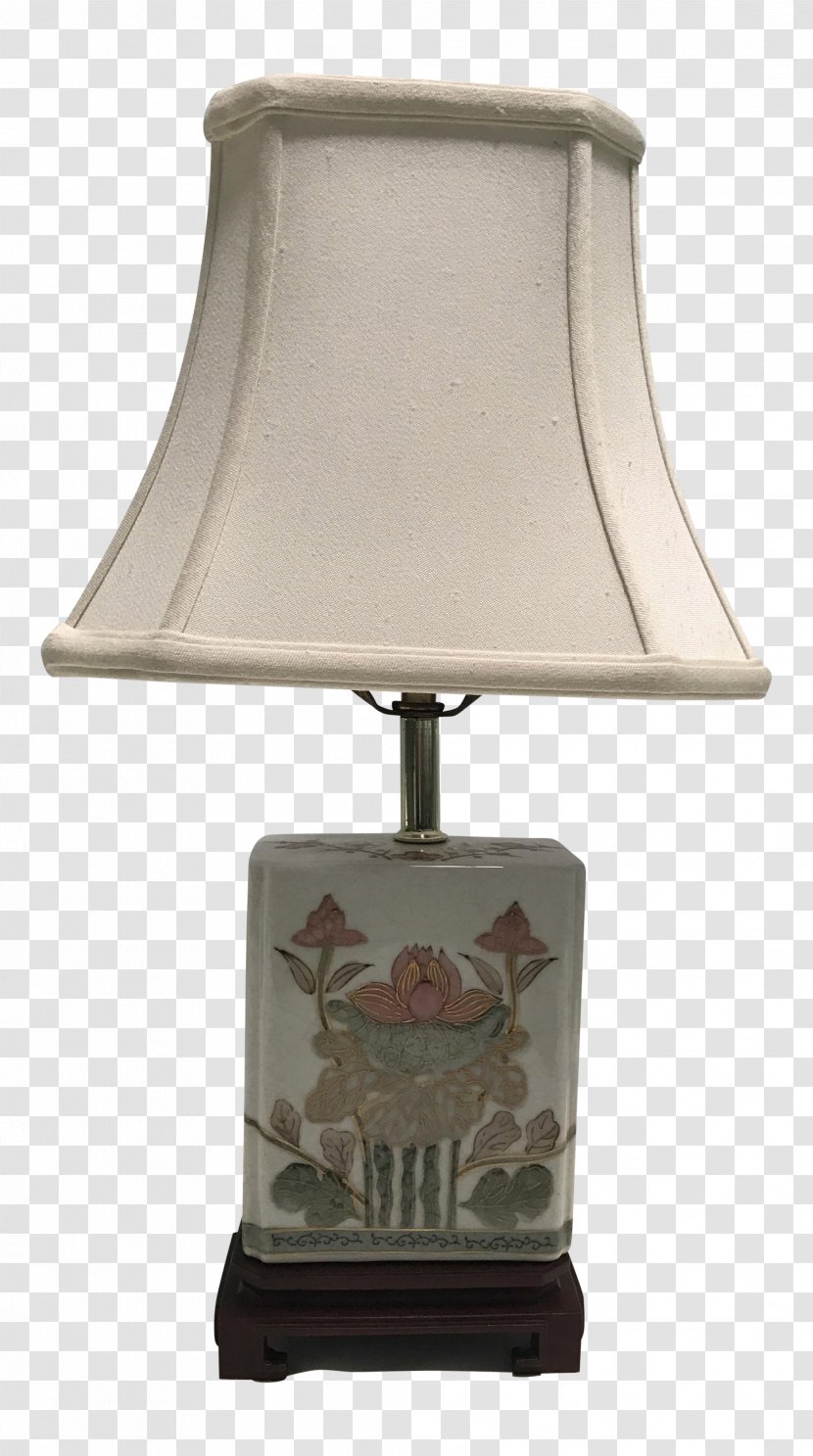 Chinoiserie Table 1920s Electric Light Design - Chairish - Hand Painted Lamp Transparent PNG