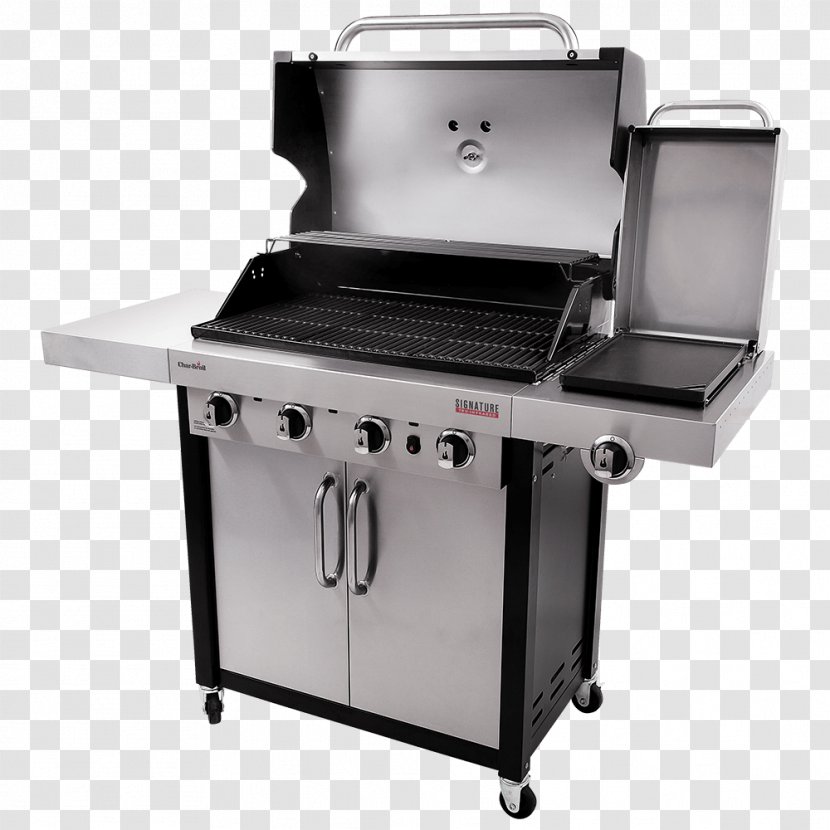 Barbecue Char-Broil Signature 4 Burner Gas Grill Commercial Series 463276016 Grilling - Charbroil Performance Transparent PNG