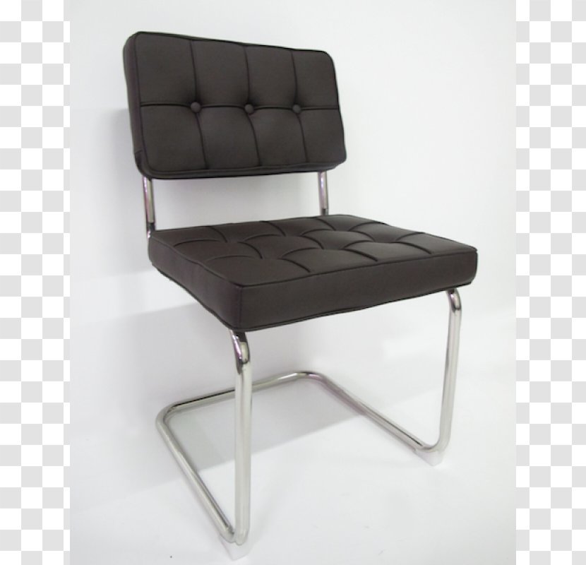 Barcelona Chair Eames Lounge Bauhaus Eetkamerstoel - Leather Transparent PNG