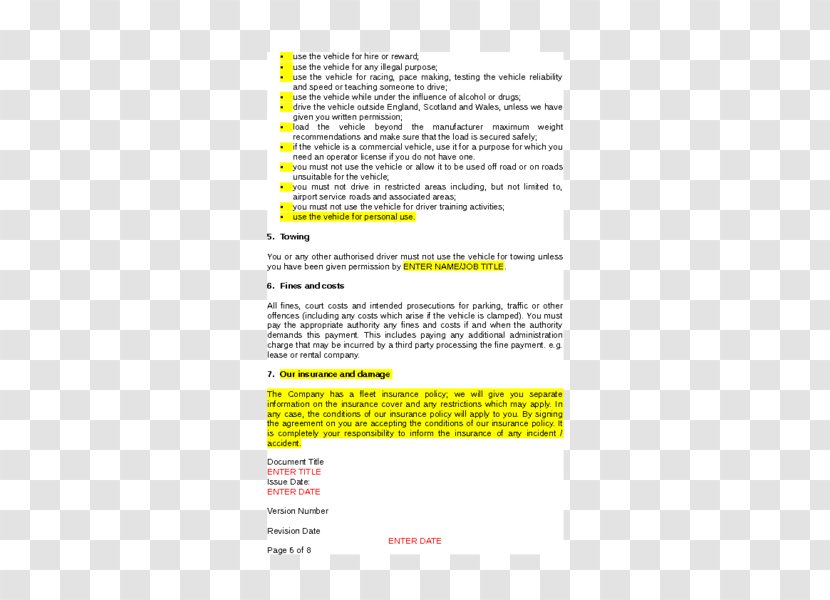 Document Line - Area - Company Policy Transparent PNG