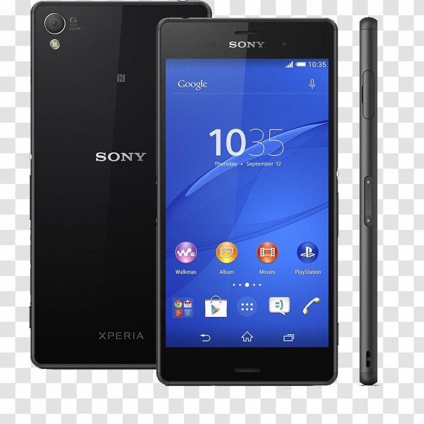 Sony Xperia Z3 Compact Z3+ Mobile 索尼 - Phones - Smartphone Transparent PNG