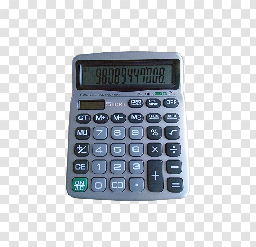 Scientific Calculator Electronics Numeric Keypads - Cover Fx Transparent PNG