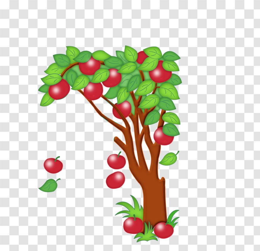 Apples Tree Clip Art - Cherry - Ripe Transparent PNG