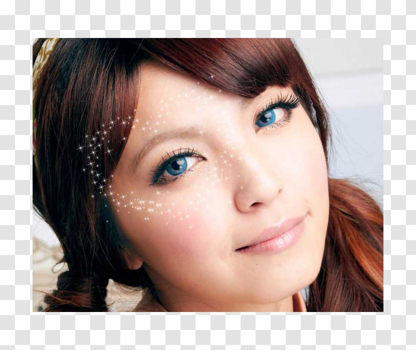 ColourVUE 3 Tones Contact Lenses Color Makeover - Eyelash - Eye Transparent PNG