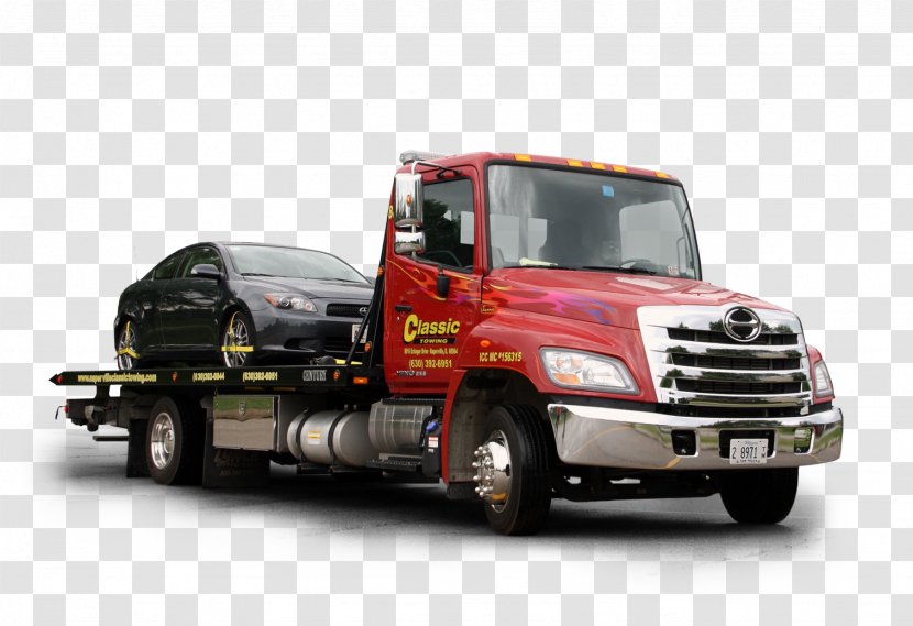 Car Tow Truck Towing Roadside Assistance - Light Commercial Vehicle Transparent PNG