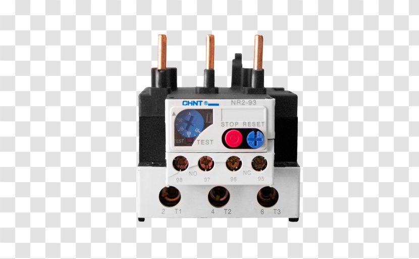 Electronic Component Relay Relé Térmico Contactor Electronics - Electric Potential Difference - Thomas Betts Transparent PNG