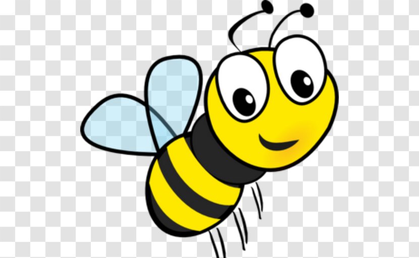 Honey Bee Hornet Clip Art Drawing - Yellow Transparent PNG