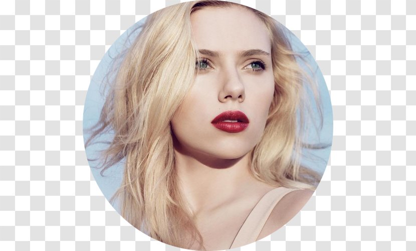 Scarlett Johansson Black Widow Female Celebrity Film - Close Up Transparent PNG